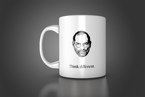 Mug steve jobs pense - steve,