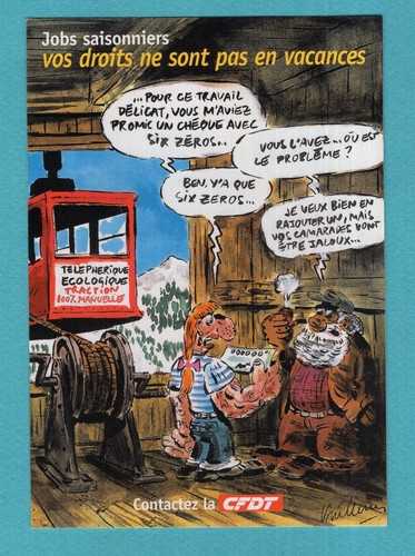 Carte humour jobs - humour, :