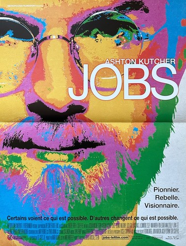 Affiche cinéma jobs 40x60cm - cinéma,