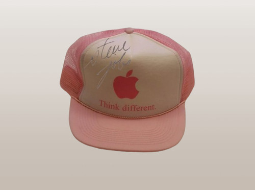 Steve jobs autographe sur